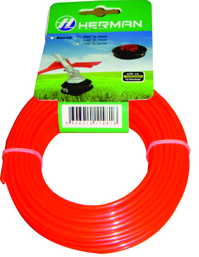 SILK ZA TRIMER 2.7 mm x 15 m - OKRUGLA NIT